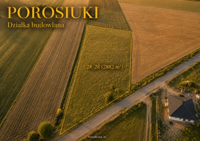 działka na sprzedaż - Biała Podlaska, Porosiuki